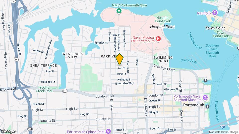 1050 Ann St-Unit -A Map and Location Details