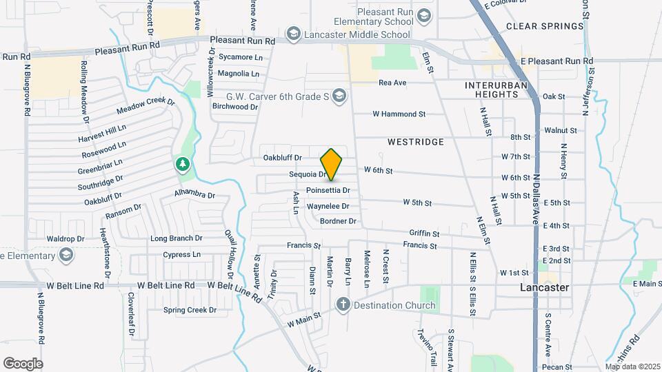 805 Poinsettia Dr Map and Location Details