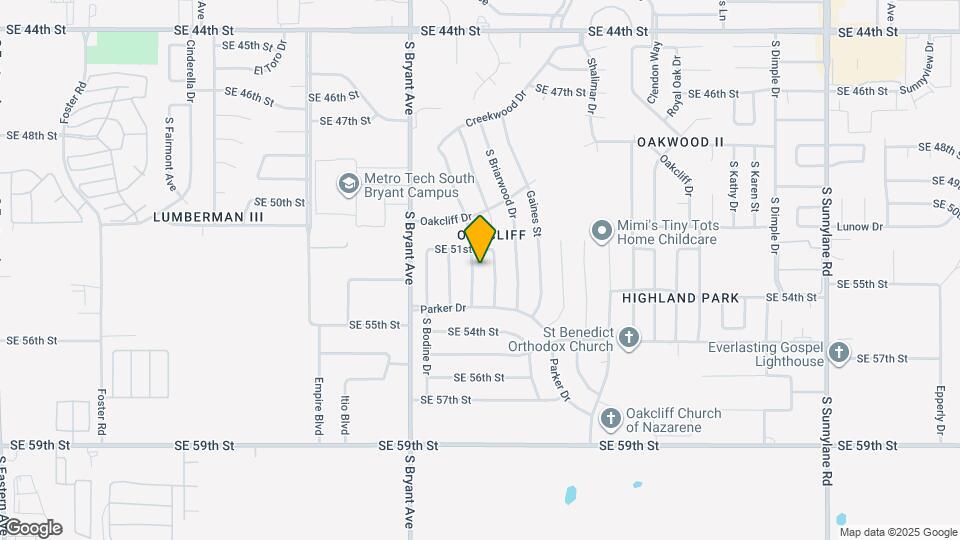 5216 Creekwood Terrace Map and Location Details