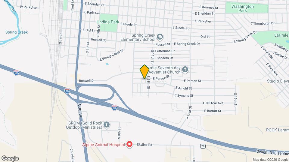 1023 E Arnold St Map and Location Details