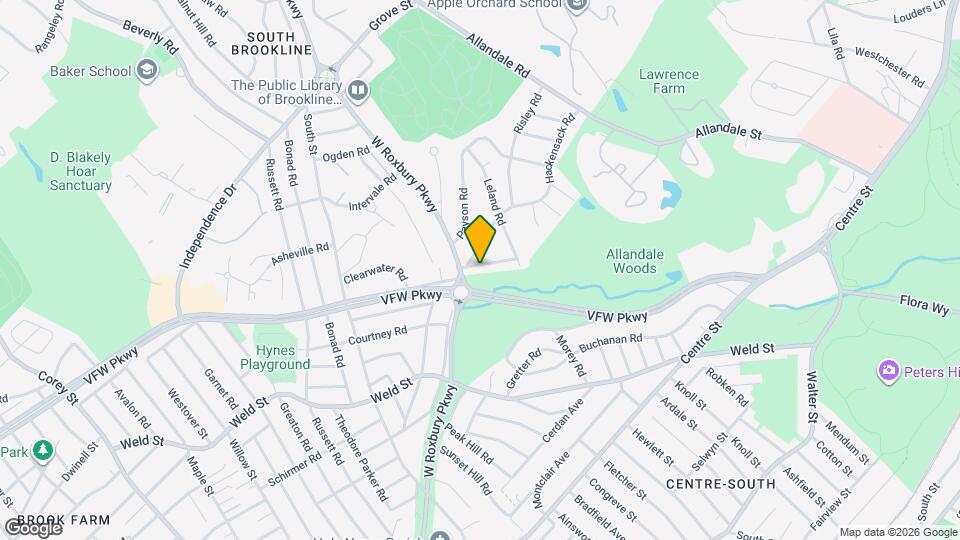 15 Crehore Rd Mapa y Detalles de la Ubicación