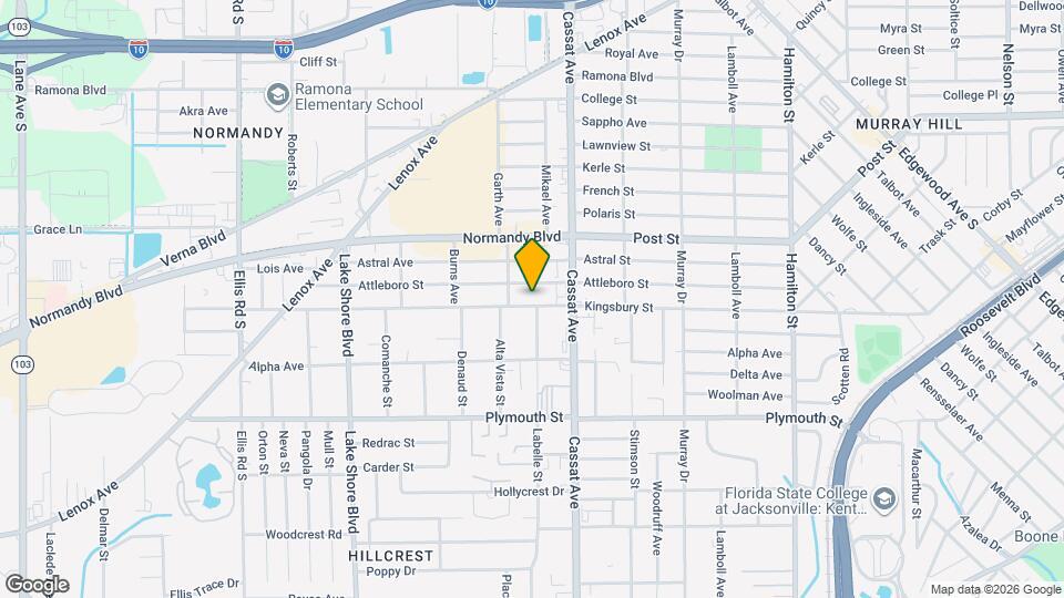 5049 Kingsbury St Map and Location Details