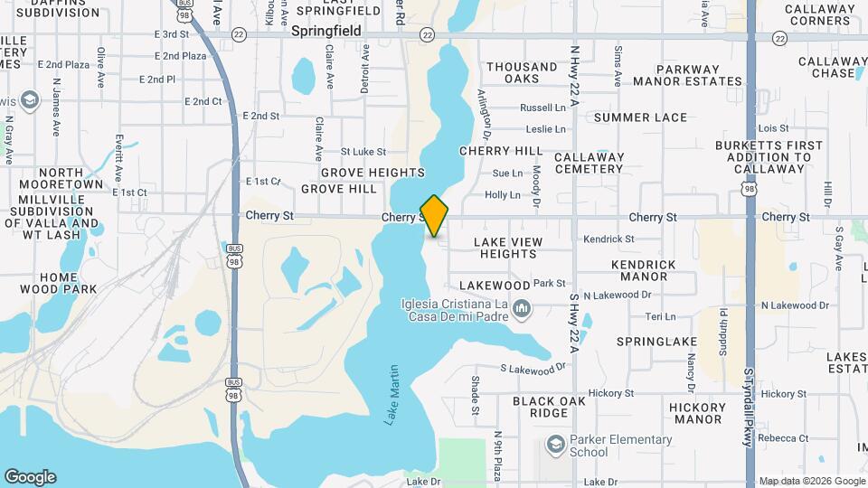 125 N Lakewood Dr, Unit Apt A Mapa y Detalles de la Ubicación