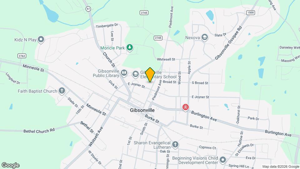 307 Lewis St Map and Location Details