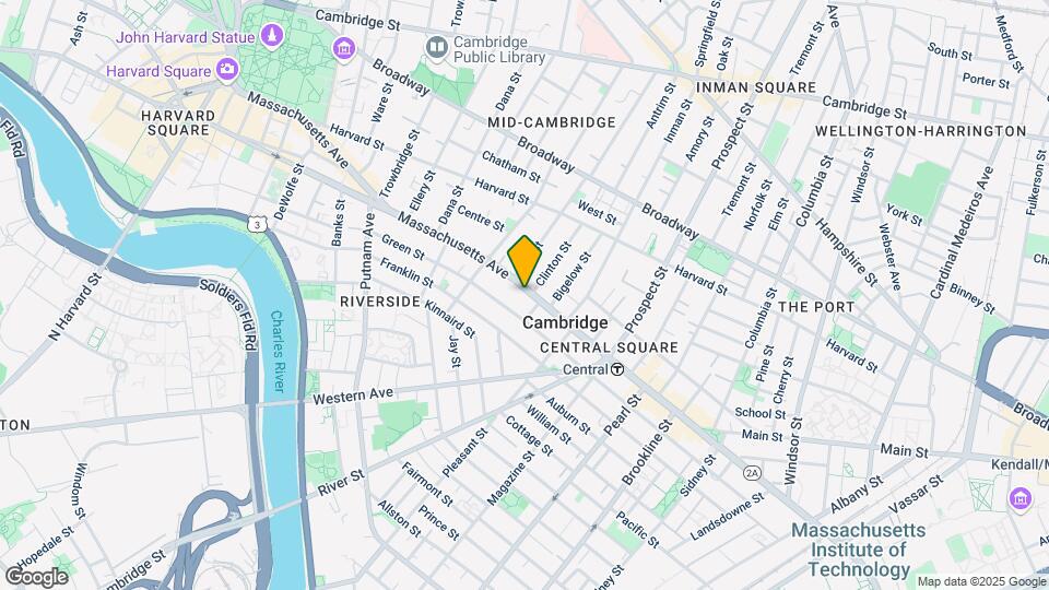 856 Massachusetts Ave, Unit #2 Map and Location Details