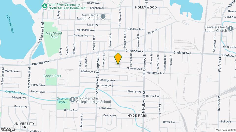 2312-2314 Norman Ave Map and Location Details