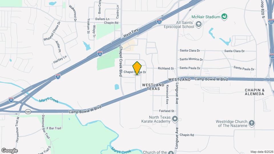 3363 Chapel Pointe Trail Map and Location Details