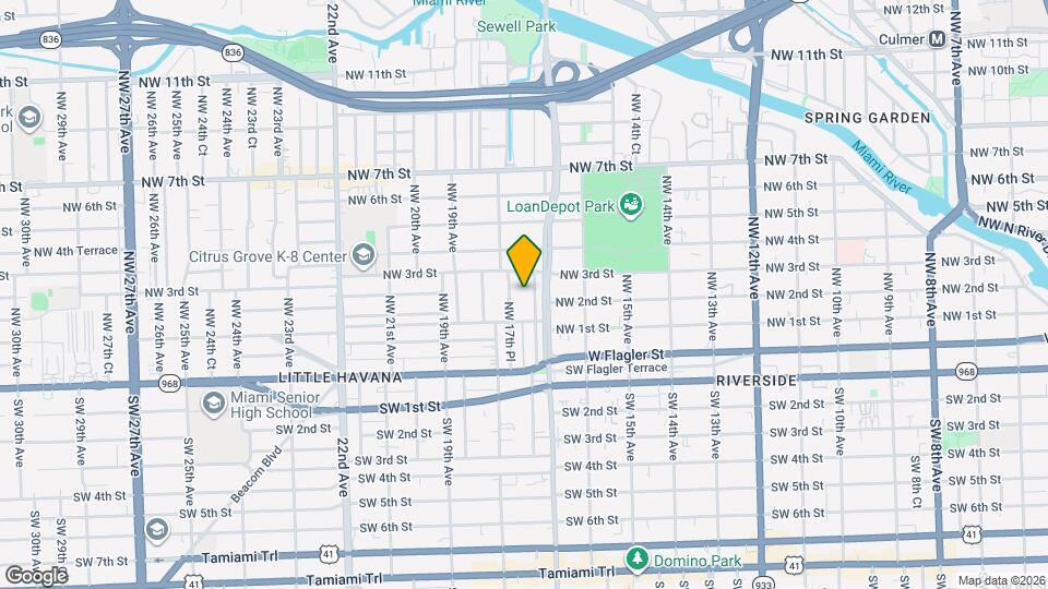 150 NW 17th Ct Mapa y Detalles de la Ubicación