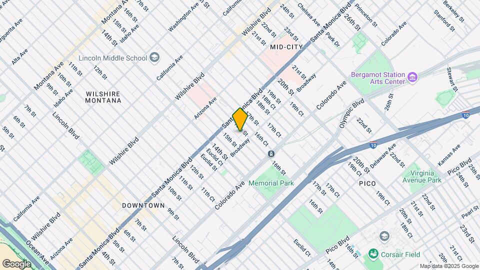 1438 16th St Map and Location Details