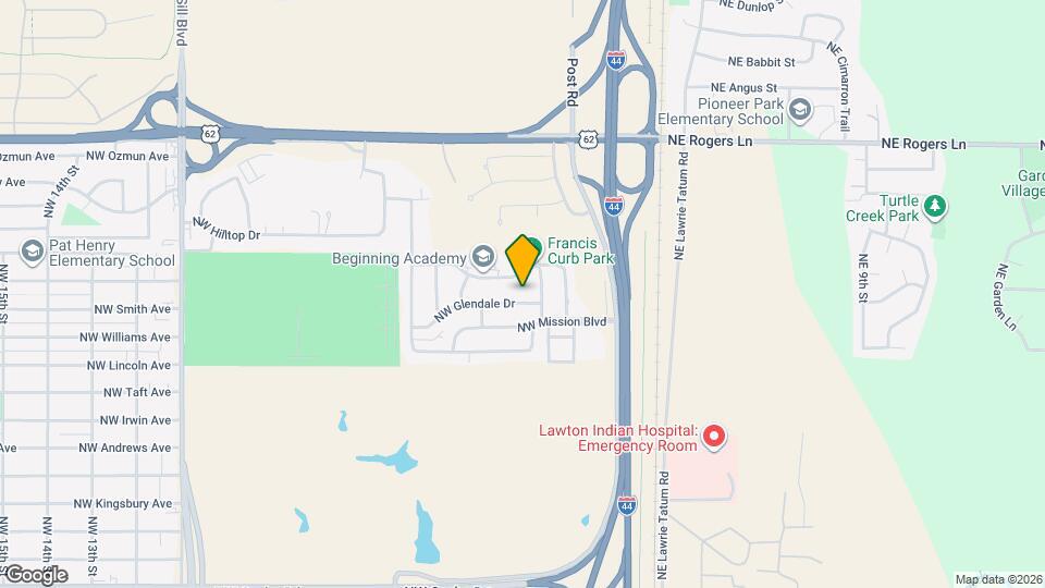 405 NW Glendale Dr Map and Location Details