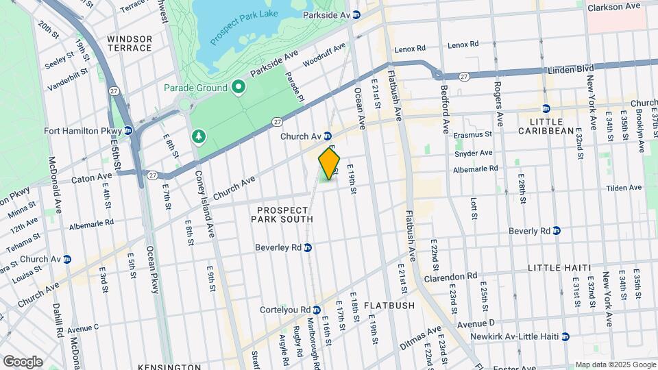 1701 Albemarle Rd Map and Location Details