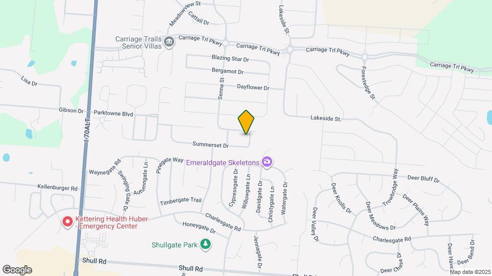 5263 Summerset Dr Mapa y Detalles de la Ubicación