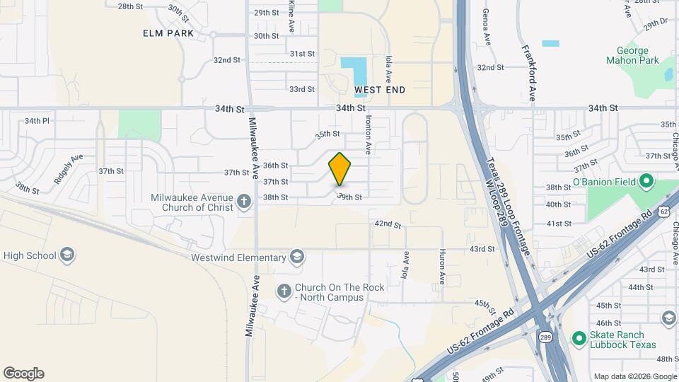 6135 38th St Map and Location Details