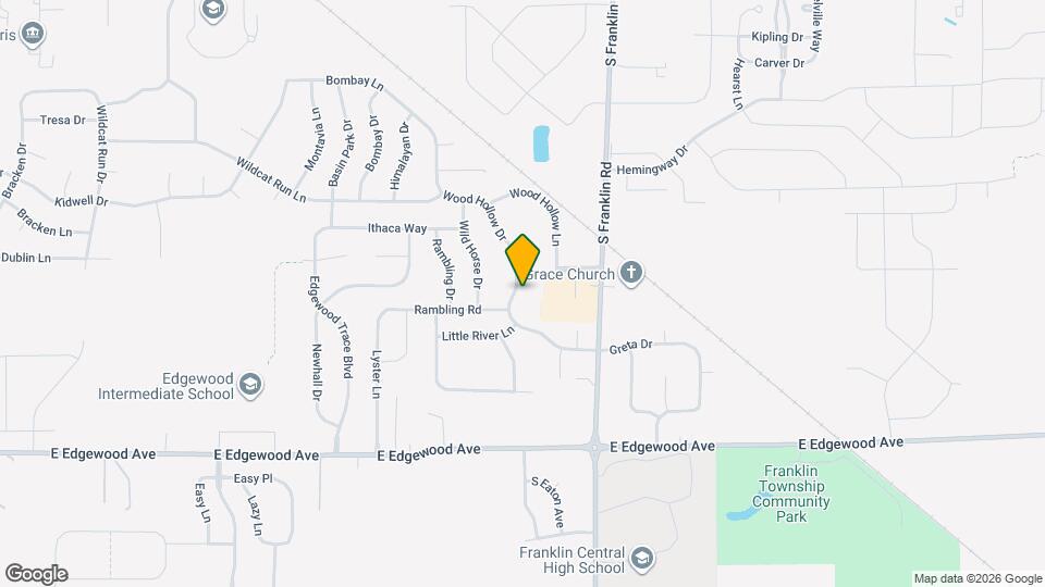 5639 Wood Hollow Dr Map and Location Details