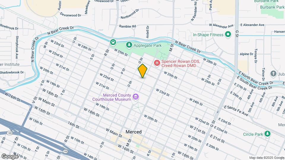 2301-2309 N St Map and Location Details