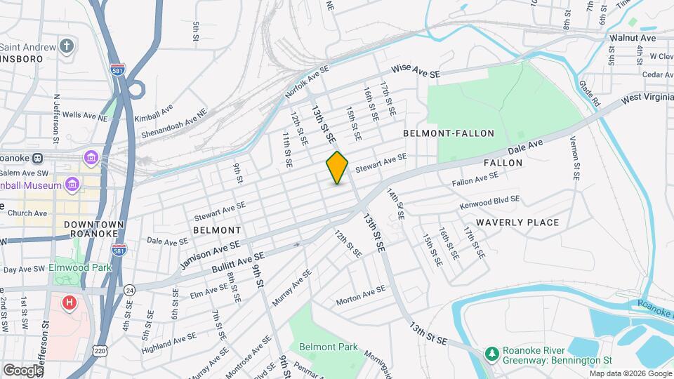 1220 Dale Ave SE Map and Location Details