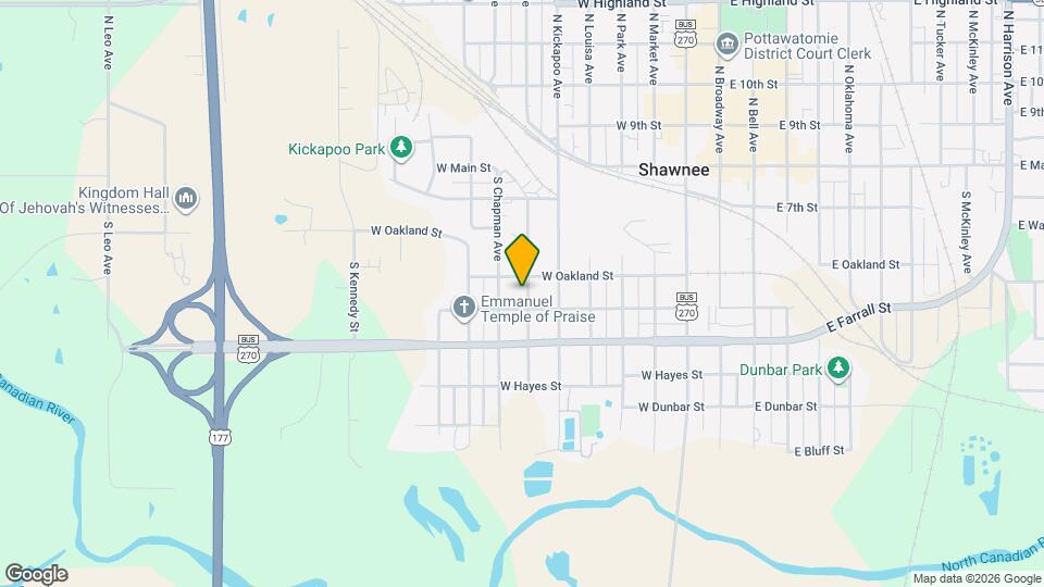 414 S Aydelotte Ave Map and Location Details