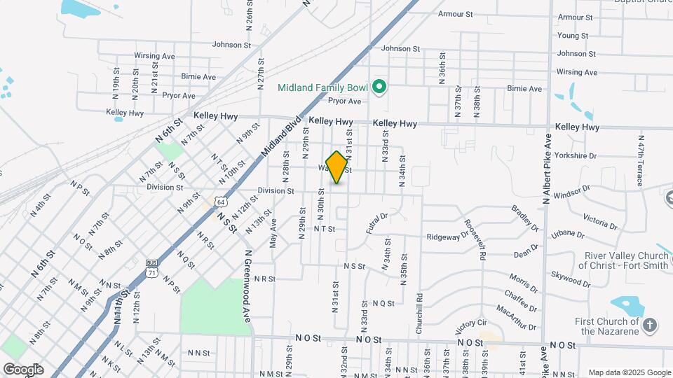 2200 Edwards St Map and Location Details