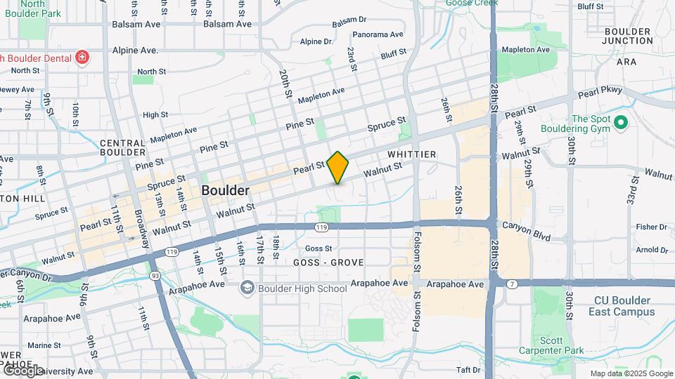 2054 Walnut St Map and Location Details