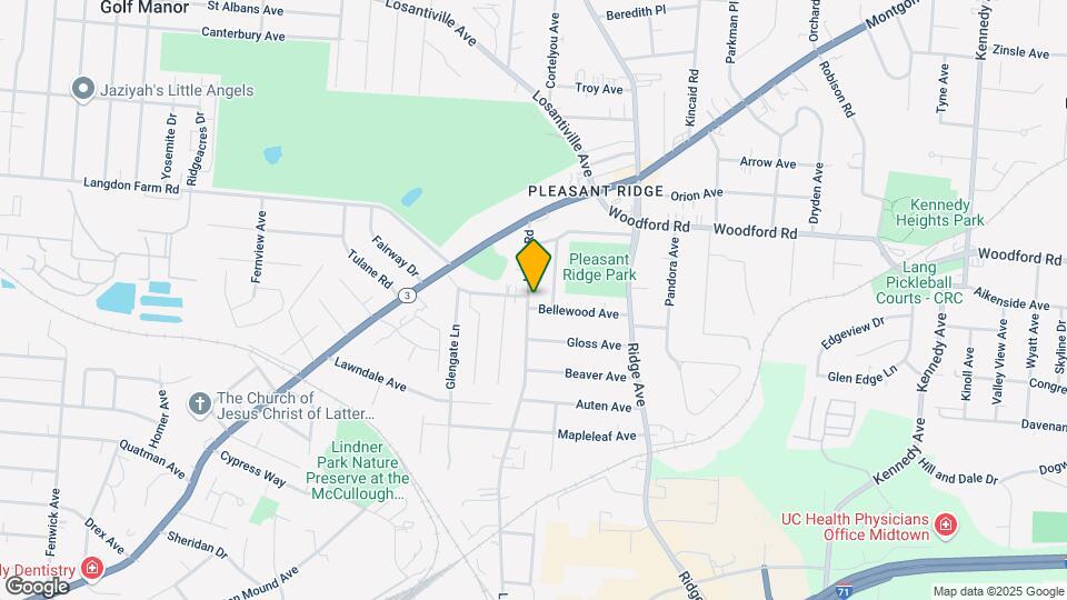 3000 Bellewood Ave, Unit #2 Map and Location Details