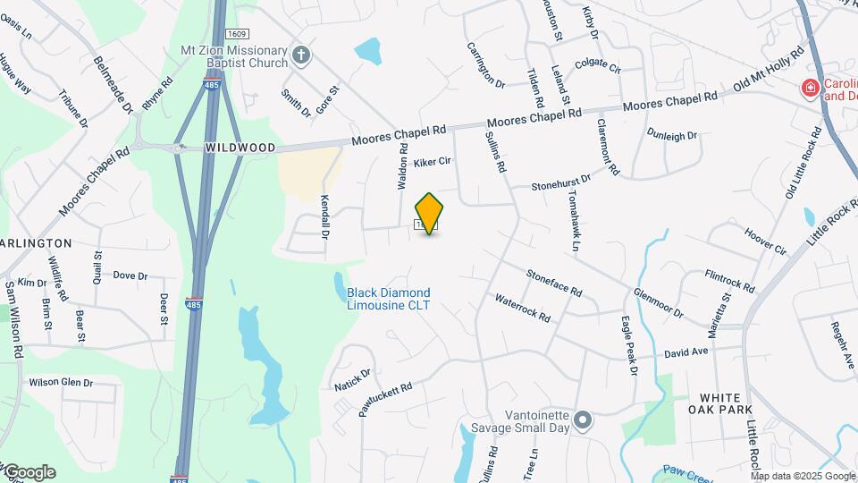 1628 Fitchburg Ct Mapa y Detalles de la Ubicación