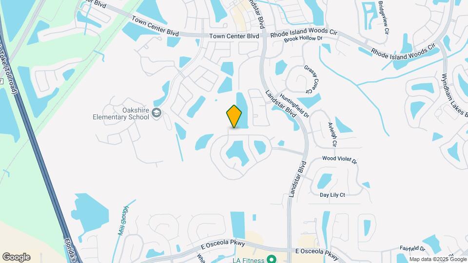 738 Lake Biscayne Way Map and Location Details