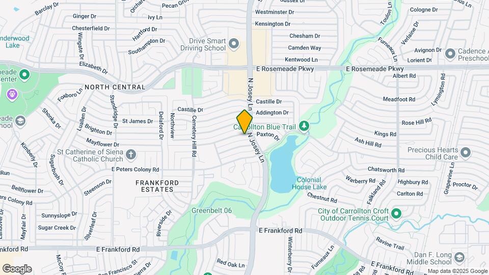1840 Paxton Dr Map and Location Details
