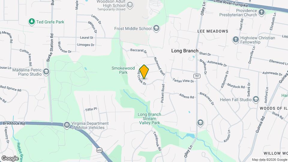 9531 Old Creek Dr Map and Location Details
