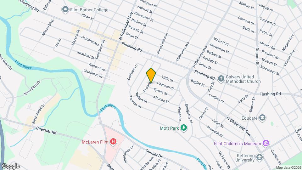 708 Fremont St Map and Location Details