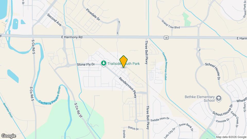 4954 Denys Dr. Map and Location Details