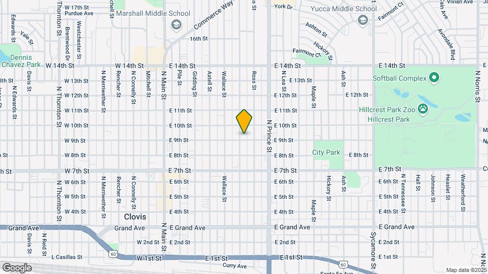 901 Sheldon St Map and Location Details