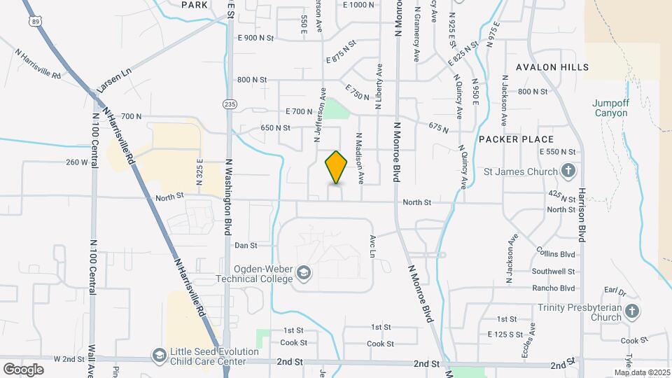 645 Cattail Dr Map and Location Details