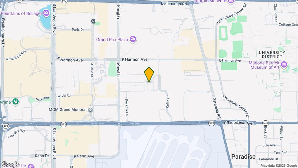 4674 Monterey Cir Map and Location Details