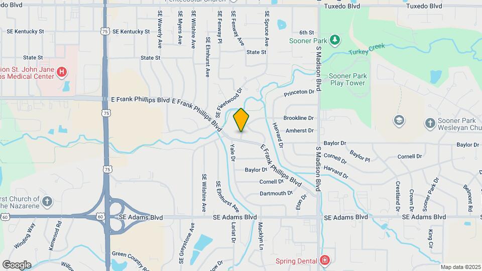 2025 Brookline Dr Map and Location Details