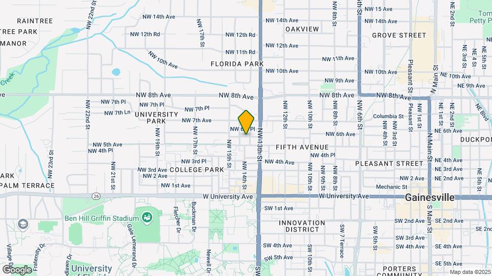 1367 NW 6th Ave Map and Location Details
