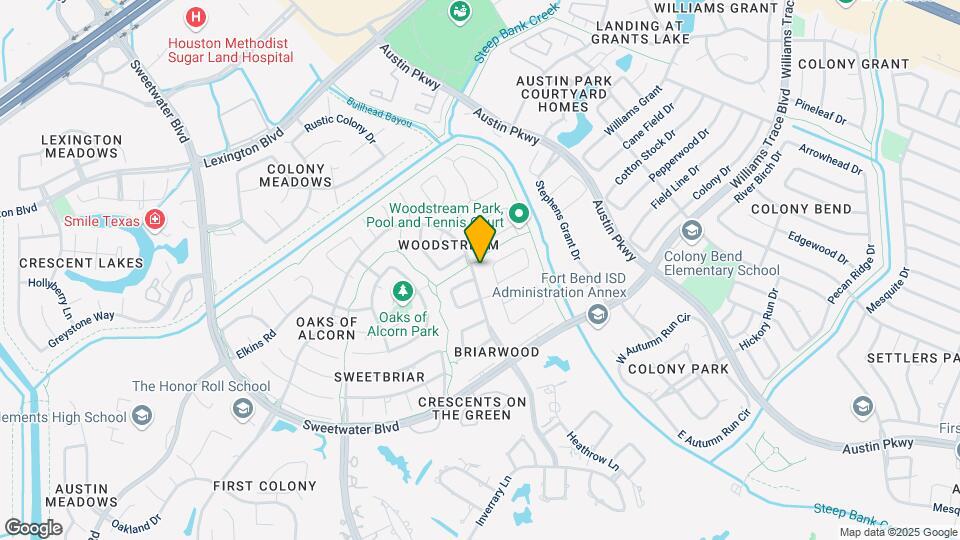2419 Woodstream Blvd Map and Location Details