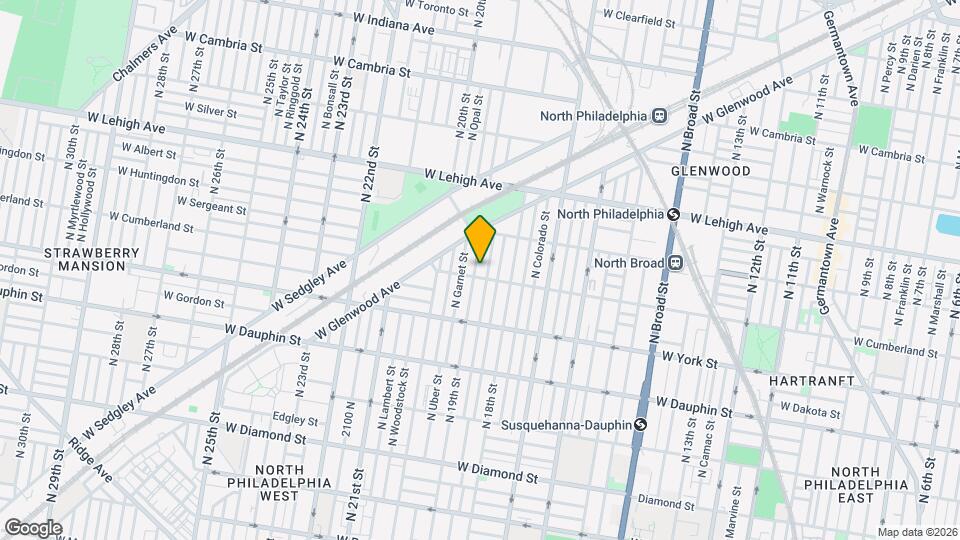 2507 N 19th St Map and Location Details