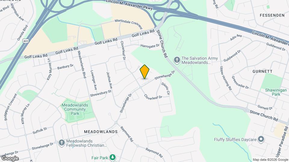 560 Stonehenge Dr Map and Location Details