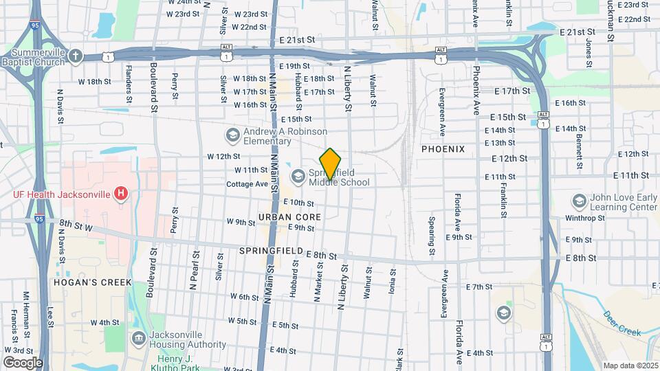 2047 N Market St Map and Location Details