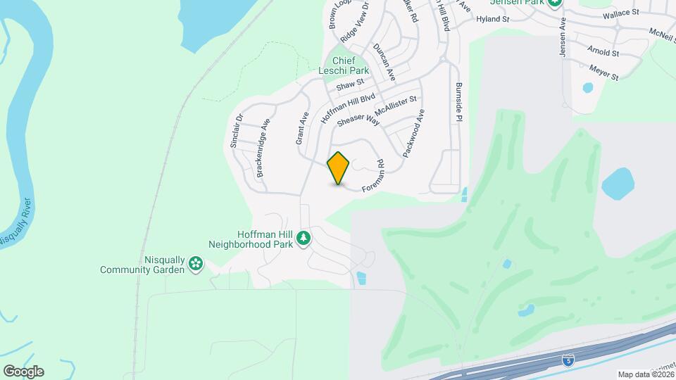 1319 Foreman Rd Map and Location Details