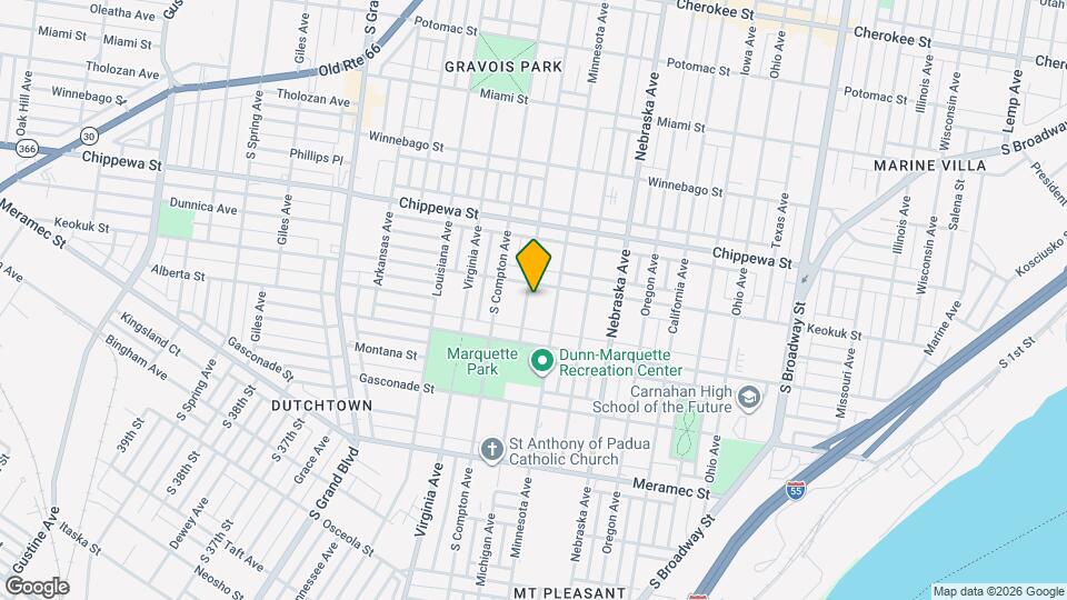 3914 Michigan Ave Mapa y Detalles de la Ubicación