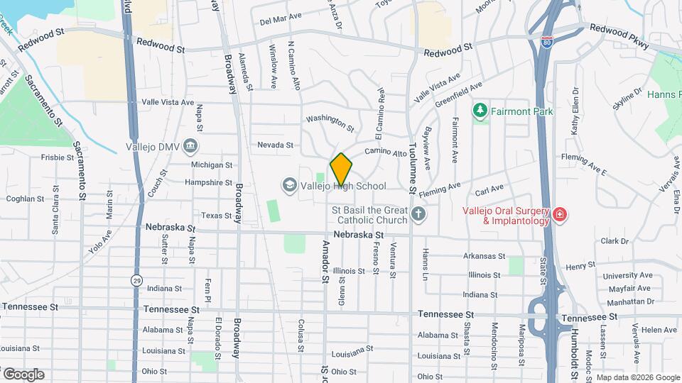 9 El Camino Real Map and Location Details