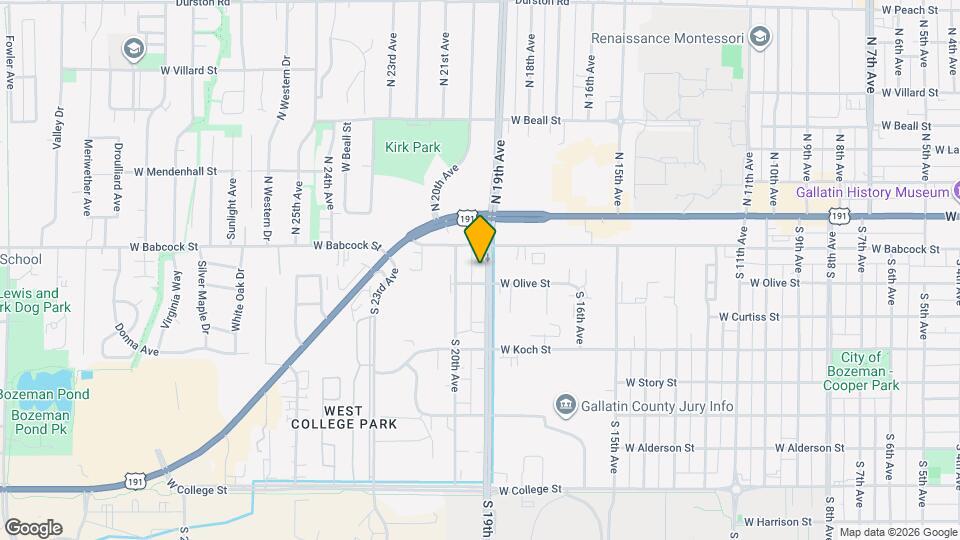 113 S 19th Ave Map and Location Details
