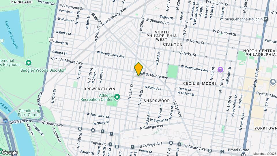 2424 Nicholas St Map and Location Details
