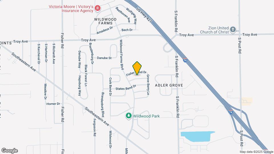 8042 Grove Berry Way Map and Location Details