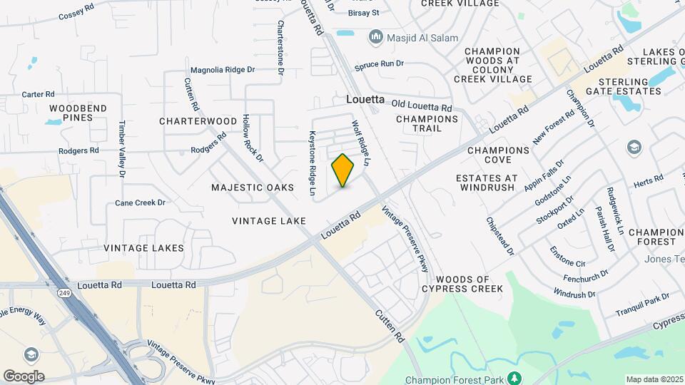 9203 Durango Point Ln Map and Location Details