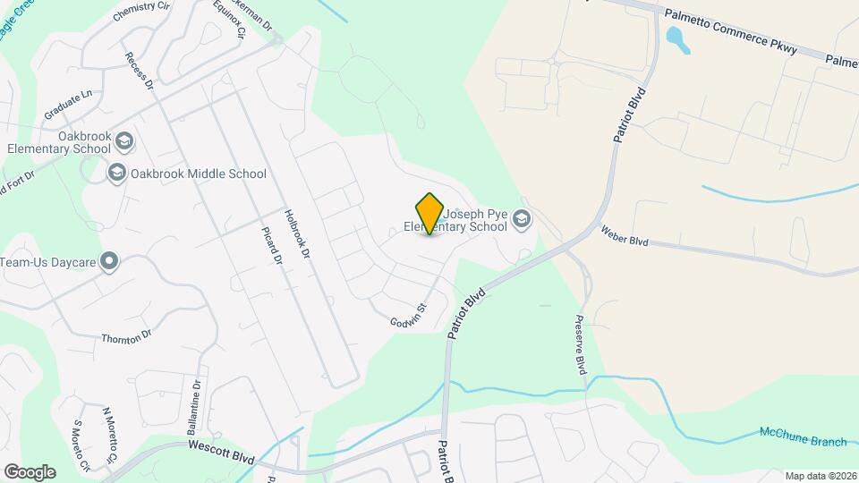 4829 Hawkins Dr Map and Location Details