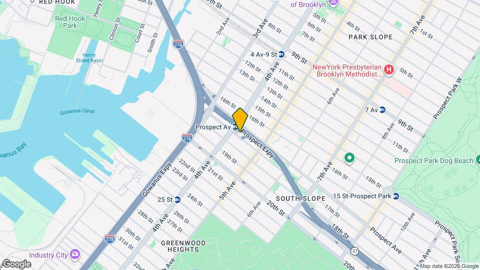 201-217 17th St, Unit 2 Map and Location Details