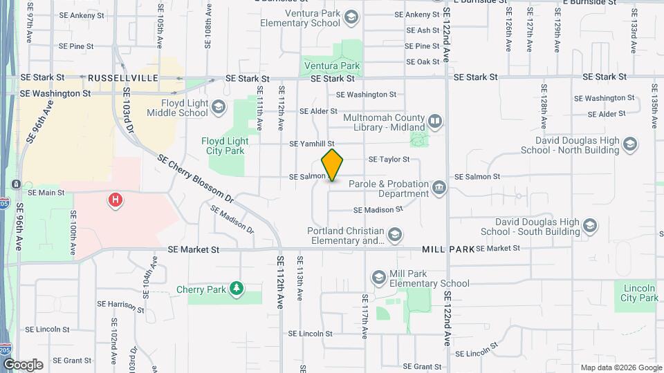 11509 SE Main St Map and Location Details