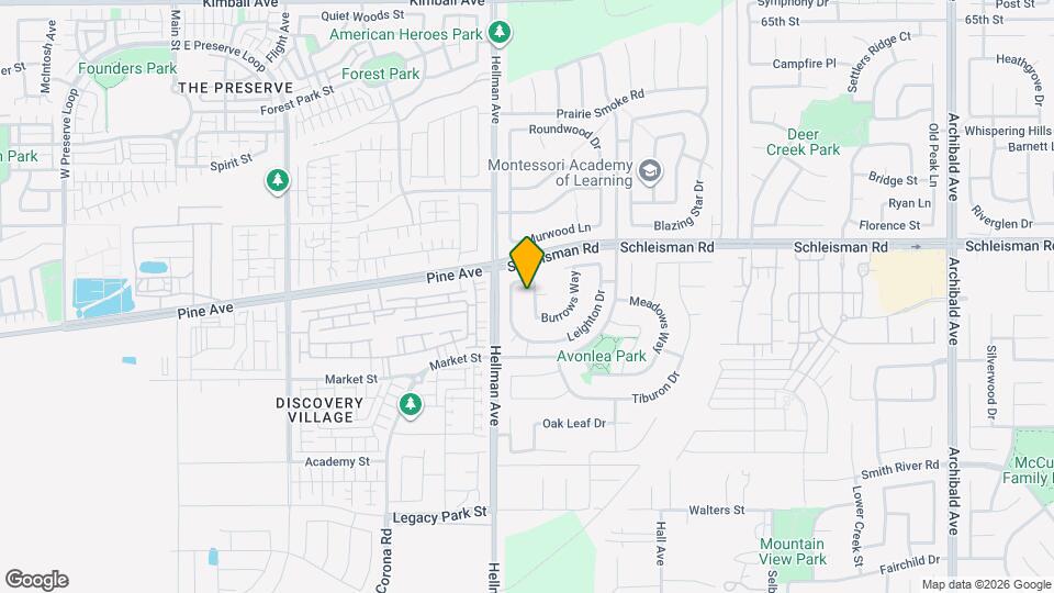 7041 Cayuga Way Map and Location Details